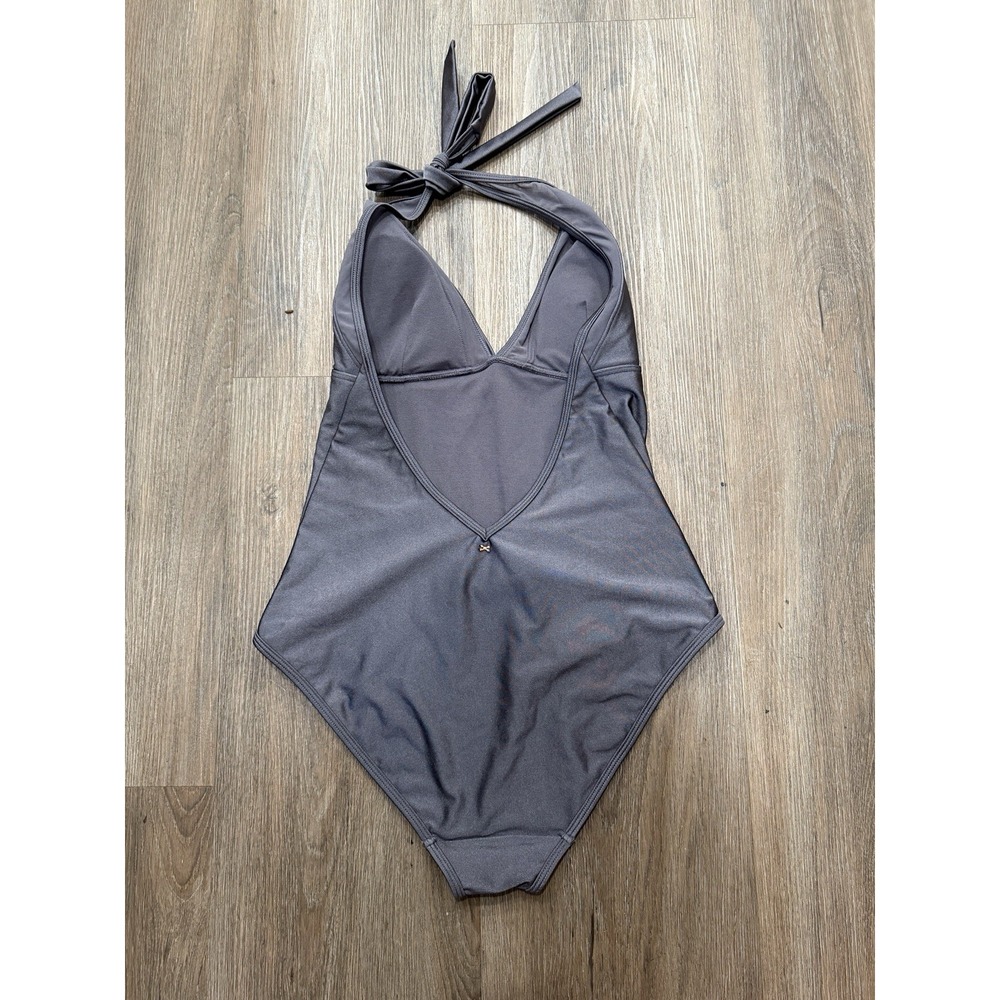 cocoa halter One-Piece Swimsuit TED BAKER LONDON size Medium Flaw
